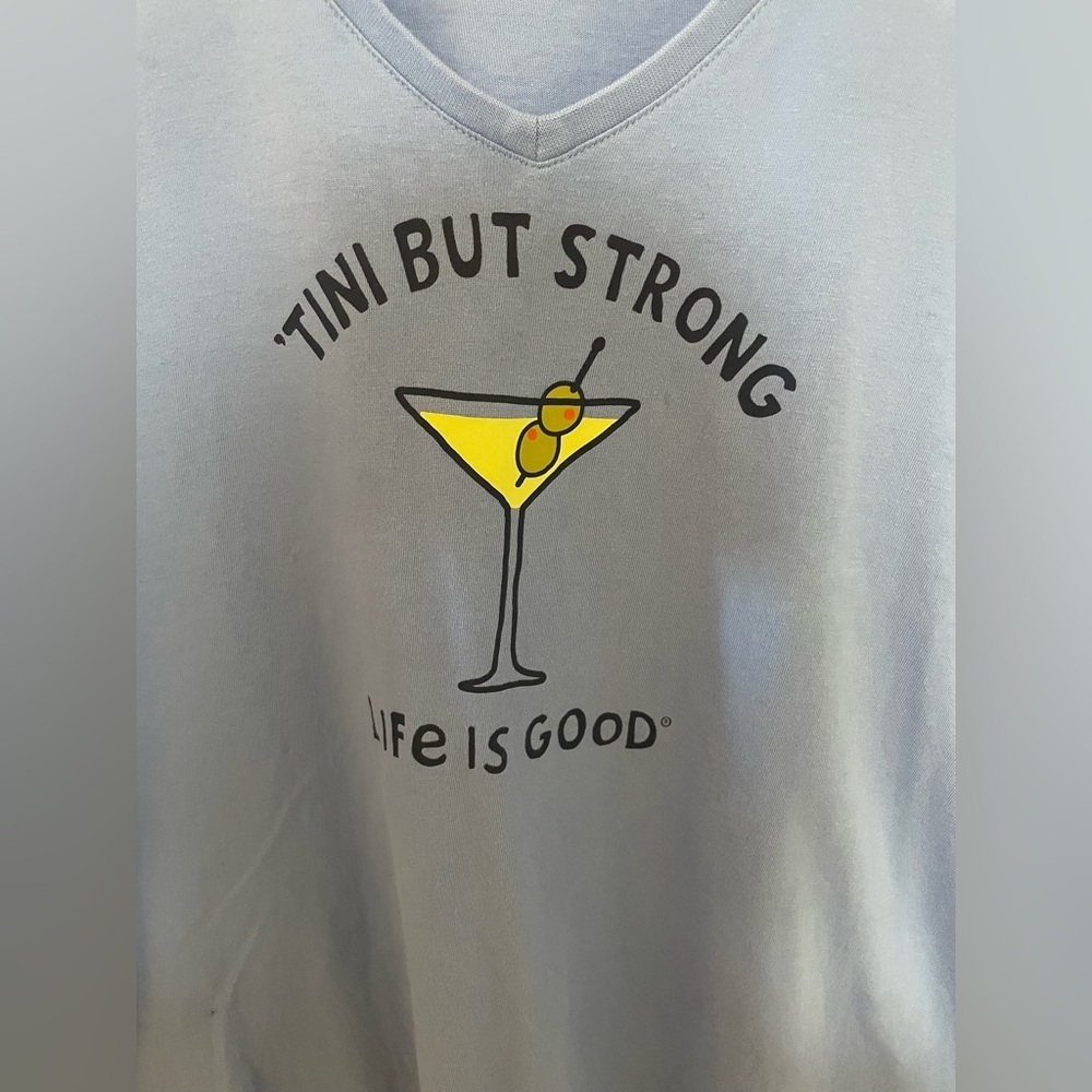 ✨Women’s Life Is Good Short Sleeve Tee Size XL - Picture 2 of 9
